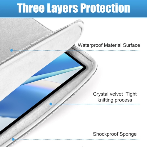 C 18.5 inch Portable Monitor Case Storage Bag, Portable Computer Cover Bag with Pocket Zipper for 18.5 inch, Notebook Computer Gaming Display