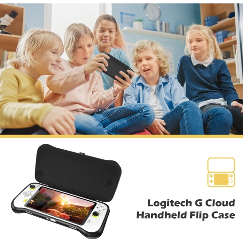 P Flip Cover Case for Logitech G Cloud Gaming Handheld, Upgraded Protective Case Compatible with Logitech G Cloud 2022 Case with Magnetically