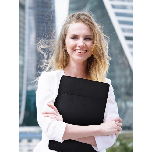 Laptop Sleeve Case 19 inch, E 360° Protective Handbags Portable Computer Cover Bag with Pocket Zipper for 17-19 inch Monitor HP Dell Lenovo Surface