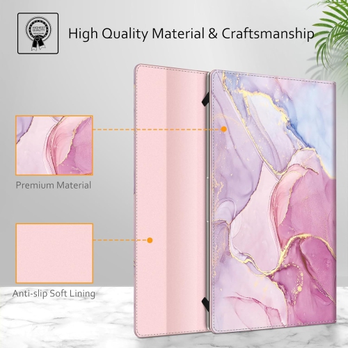 F Sleeve Case Cover for 16 Samsung Galaxy Book4 Edge, Book5 Pro 360, Book4 Ultra, Book3 Pro 360, Dreamy Marble