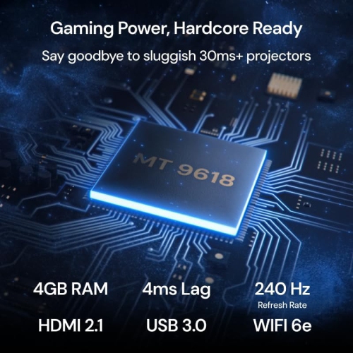 Refurbished-Valerion VisionMaster Pro2 Triple Laser Projector 4K ,3000 ISO Lumens, 15000:1 Contrast,0.9-1.5x Optical Zoom,HDR10+, IMAX