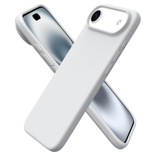 ORNARTO Compatible with iPhone Air Case,Slim Liquid Silicone 3 Layers Soft Gel Rubber Shockproof Protective Phone Case 6.5" with Anti-Scratch