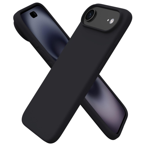 ORNARTO Compatible with iPhone Air Case,Slim Liquid Silicone 3 Layers Soft Gel Rubber Shockproof Protective Phone Case 6.5" with Anti-Scratch