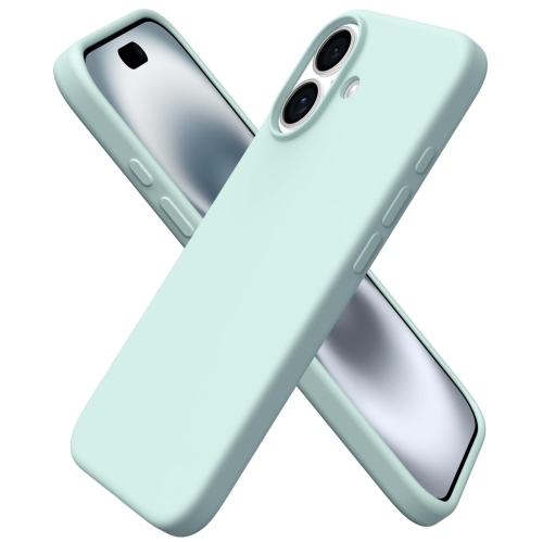 ORNARTO Compatible with iPhone 17 Case,Slim Liquid Silicone Shockproof Protective Phone Case for iPhone 17 6.3" with Anti-Scratch Microfiber