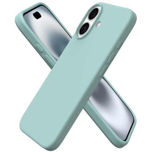 ORNARTO  Compatible w Iphone 17 Case, Slim Liquid Silicone Shockproof Protective Phone Case for Iphone 17 6.3" w Anti-Scratch Microfiber