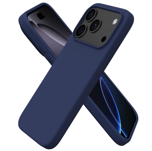 ORNARTO  Compatible w Iphone 17 Pro Case 6.3", Slim Liquid Silicone Full Covered Shockproof Protective Phone Cover w Anti-Scratch Microfiber Great Feel, Great Value