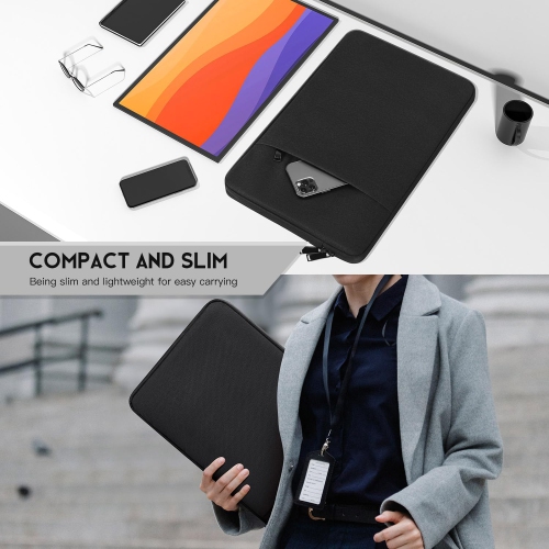 Portable Monitor Case 18.5 inch, Padded Shockproof Protective Carrying Sleeve for Most 18.5 Portable Monitors, Water-Resistant Monitor Display Bag