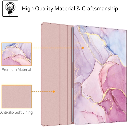 F Sleeve Case for 14 ASUS Chromebook Flip C433TA / ASUS Chromebook C425 / Lenovo Yoga Slim 7 14IIL05 / Dell Latitude 7410 7420 - Premium PU Leather