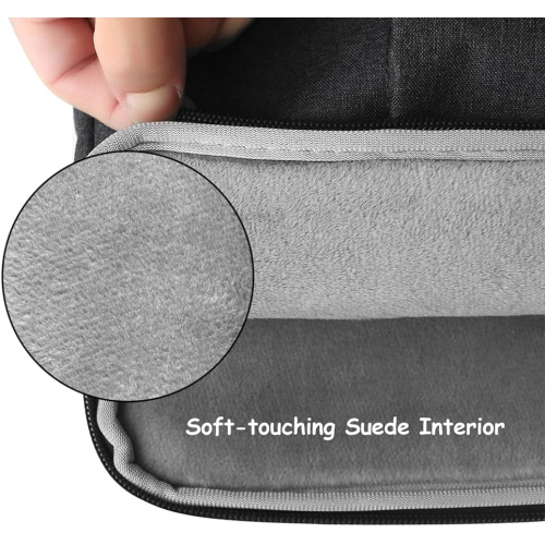 P 13-Inch Laptop Sleeve Case for 2025-2022 MacBook Air 13.6 inch M4 A3240 & 2022 MacBook Pro 13 inch M2 A2338 Accessory Traveling Carrying Case