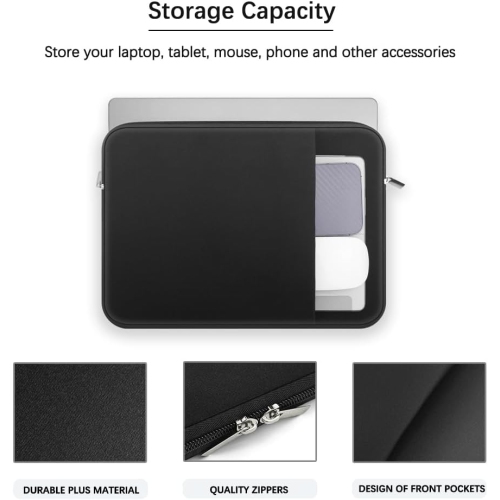 15 Inch Laptop Sleeve Case for 2025 2024 2023 M4 M3 M2 Chip MacBook Air 15.3 inches A3241 A3114 A2941 Soft Memory Foam Portable Carrying Travel