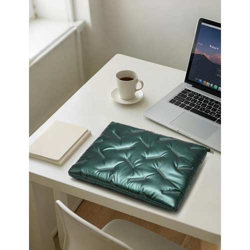 13.3-14 Inch Puffy Laptop Sleeve for Macbook Pro 14 M4/M3/M2/M1 Pro/Max 2025-2021, 14 inch ASUS Chromebook/Zenbook, HP Pavilion x360 14, 14 inch Dell