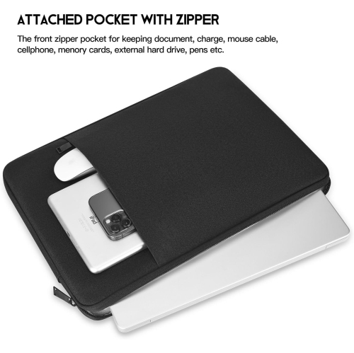 13-13.3 inch Waterpoof Laptop Sleeve Case for Surface Laptop 3 2019, Lenovo Yoga 730 13.3, Acer Aspire, Dell XPS 13 7390 9380/Dell Inspiron 13, Asus