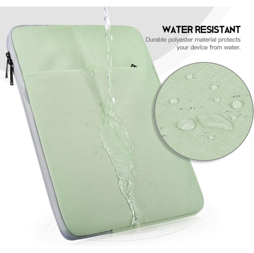 Laptop Sleeve Case 15.6 16 inch, Shockproof Protective Computer Carrying Cover with Accessory Pocket, Water-Resistant Travel Laptop Bag for HP, Dell,