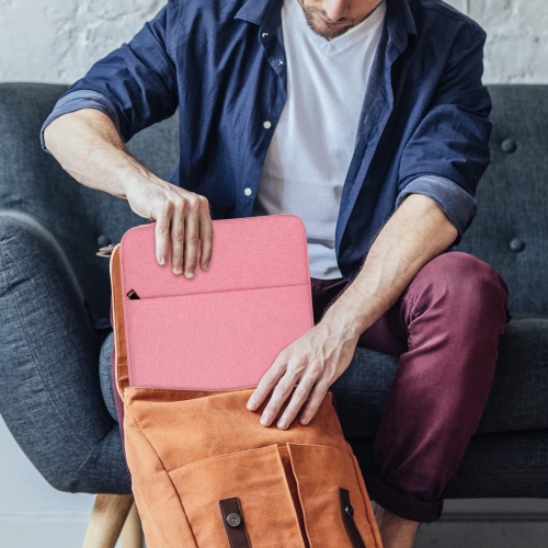 C Laptop Sleeve for 17.3 17.5 Inch Notebook Ultrabook Chromebook, Shockproof Waterproof Protective Cover Bag Carrying Case Handbag with Pocket for HP