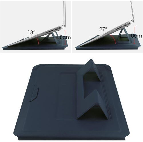 H 15 16 Inch Laptop Sleeve Case Leather Bag for MacBook Pro 16 2021 & 2019/ASUS Vivobook 15/Huawei MateBook D15/HP 15.6 PC/MacBook Pro 15/Surface