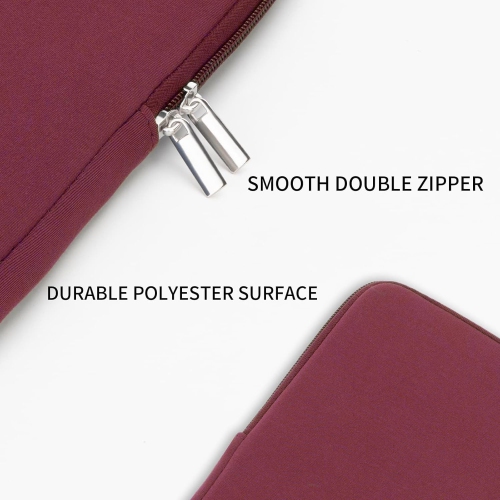 RAINYEAR 16 Inch Laptop Sleeve Protective Soft Case with Accessories Pouch, Specially Compatible with 16 MacBook Pro M1 M2 M3 M4 Pro/Max A2141 A2485