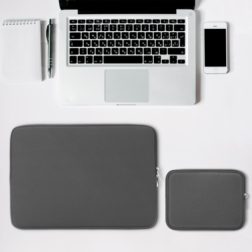 RAINYEAR 15.6 Inch Laptop Sleeve Protective Case Cover Carrying Bag with Accessories Pouch, Compatible with 15.6 Dell HP ThinkPad Lenovo Asus Acer