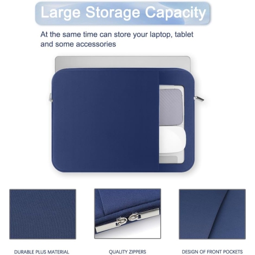 15 Inch Laptop Sleeve Case for 2025 2024 2023 M4 M3 M2 Chip MacBook Air 15.3 inches A3241 A3114 A2941 Soft Memory Foam Portable Carrying Travel