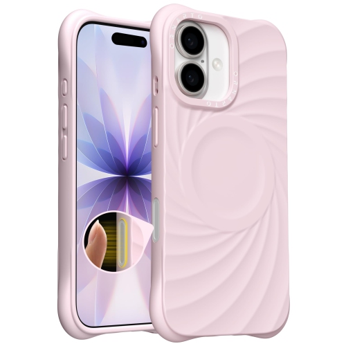 ORNARTO Vortuxe for iPhone 17 Case, [Compatible with MagSafe / 2X Military-Grade Drop Protection], Shockproof Liquid Silicone Phone Case Cover for