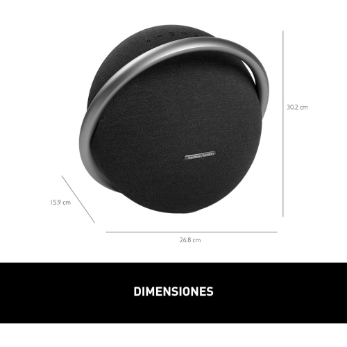 Haut-parleur stéréo portatif Bluetooth Onyx Studio 7 de Harman Kardon - Noir - Remis à neuf