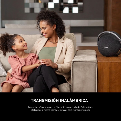 Haut-parleur stéréo portatif Bluetooth Onyx Studio 7 de Harman Kardon - Noir - Remis à neuf