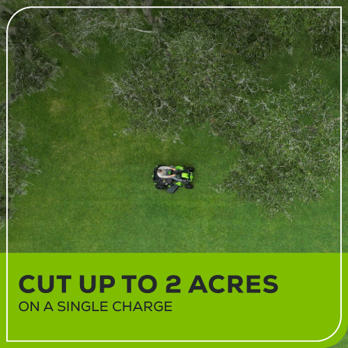 Greenworks Pro 80V 42" Electric Lawn Tractor, Riding Mower, 5.0Ah Batteries and 600W Plug in Charger Included