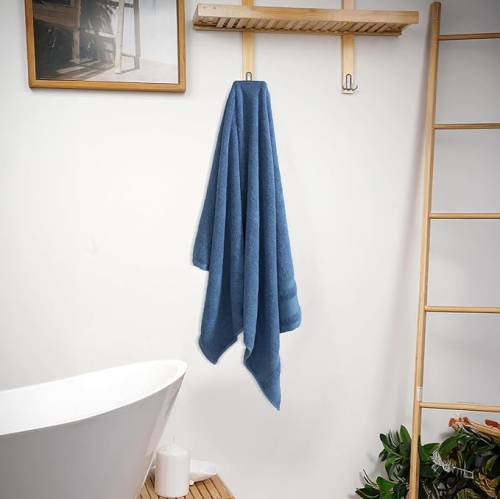 Beddora Luxury Bath Towels – 100% Cotton, Oversized 27x54, Extra Soft, Quick Dry & Super Absorbent, Hotel Spa Quality Bathroom Towels