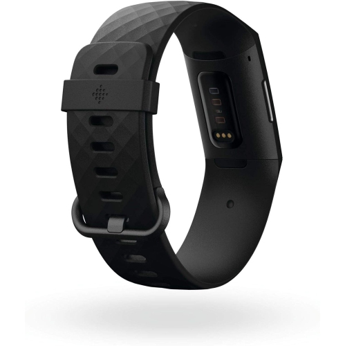 Refurbished Fitbit Charge 4 Fitness Tracker with Heart Rate Monitor - Black
