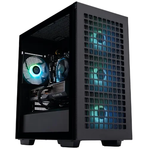 Essential Pro Gaming PC – NVIDIA RTX 5070 | AMD Ryzen 7 8700F | 32 GB DDR5-5600 | 2 TB SSD | Wi‑Fi | Xbox Game Pass - Black