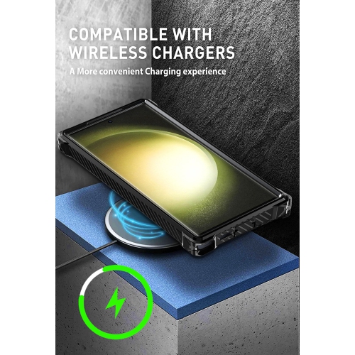 For Samsung S25 Ultra Metal Armor Shockproof MagSafe Wireless Charging Case -BLUE