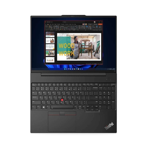 Lenovo ThinkPad E16 Gen 2 16-inch Business Laptop | AMD Ryzen 7, 24GB RAM, 512GB NVMe SSD, Win 11 Pro - Black Friday Price