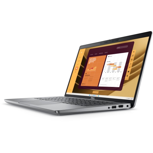 Dell Latitude 5450 14" Copilot+ PC Business Laptop - Intel Core Ultra 5 125U - 16GB DDR5 - 256GB SSD - Windows 11 Pro - Silver by DELL - Refurbished condition - Image 3