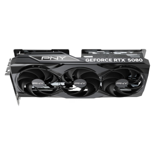 PNY NVIDIA GeForce RTX 5080 Graphics Card 16GB GDDR7 2.30GHz Core 2.62GHz Boost 256-bit PCIe 5.0 x16 HDMI 3x DisplayPort