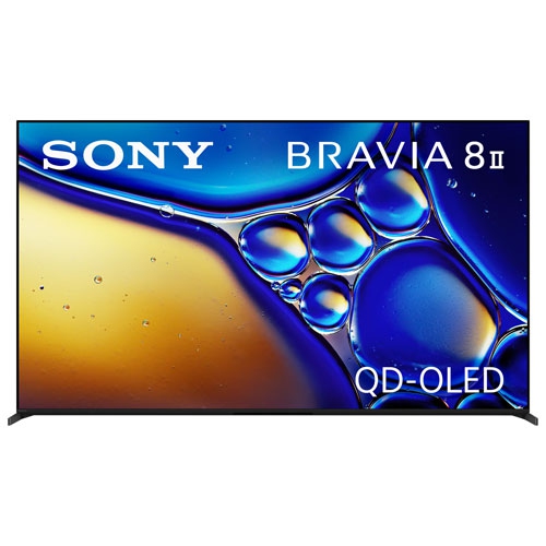 SONY  - Bravia 8 Ii 65" Xr80M2 Series 4K Uhd HDr Qd-Oled Smart Google Tv (K65Xr80M2) - 2025