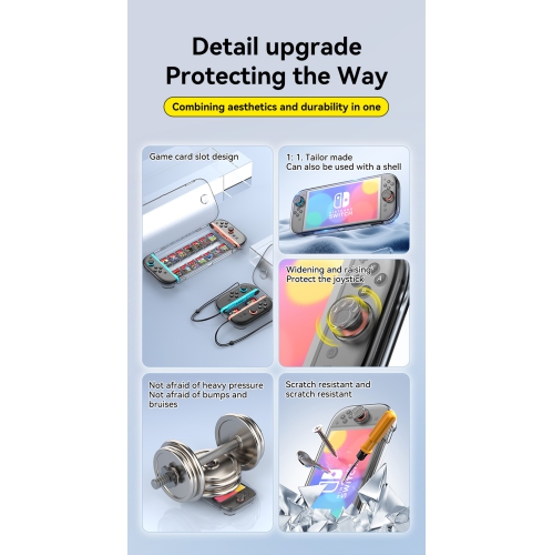 Nintendo Switch 2 New Game Card Storage Box Nintendo Switch 2 Storage Box with 2 Game Card Slots - B02 Storage Box Transparent Black, Only for