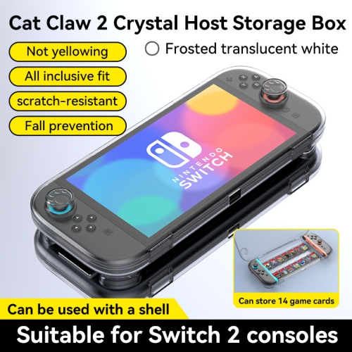 Étui pour jeux Nintendo Switch 2, léger et durable, peut contenir 14 cartes de jeu, étui de transport portatif pour PC - Boîtier principal B01