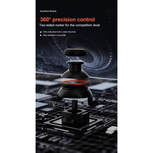 Manette de jeu sans fil rétractable de JK03 poignée avec manche à balai extensible Bluetooth prenant en charge la diffusion Android iOS