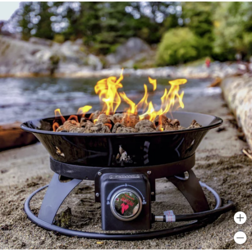 Foyer au propane de Outland – Radiateur portatif pour patio et table à foyer de cour