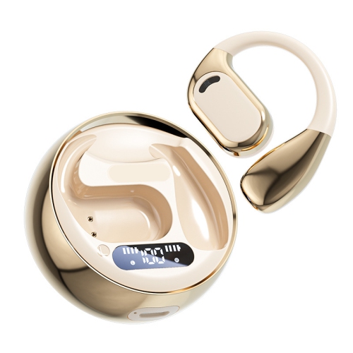 Bluetooth Open Ear Gaming Headphones,Noise Cancelling Wireless Bluetooth Earbuds with Mic and Earhook,On-Ear Wireless Sports Earphones