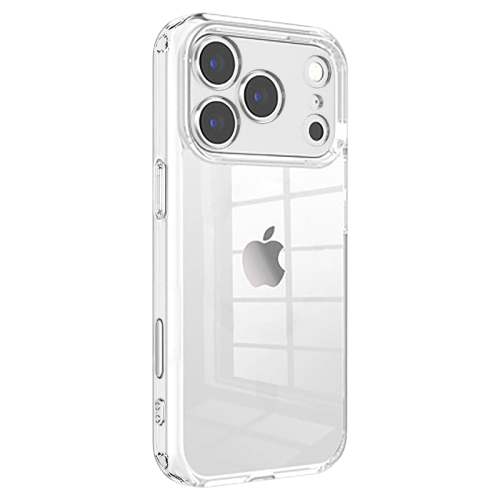 Suitable for iPhone 17 Pro Max transparent mobile phone protective case, high-definition transparent, anti-drop, anti-scratch, anti-fingerprint