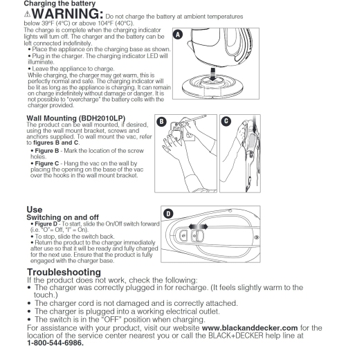BLACK+DECKER dustbuster Handheld Vacuum, Cordless, 16V