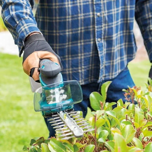 Dual-power high-power hedge trimmer, electric shrub trimmer, garden pruning shears, weeding mower, cordless long-lasting