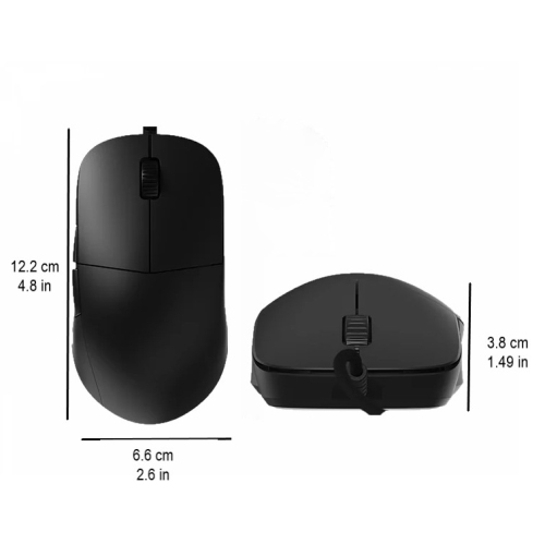 End Game – Souris de jeu avec fil XM2 8K v2 - Légère, 52&nbsp;g, 26000&nbsp;ppp, taux de scrutation de 8 kHz