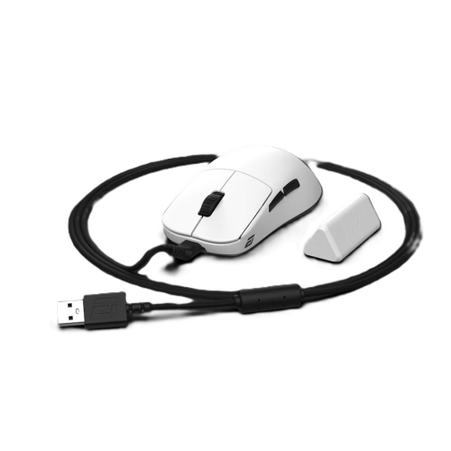 End Game Gear OP1w 4k v2 Wireless Gaming Mouse - Lightweight 58.5g, Right-Handed, 4K Dongle Included, White