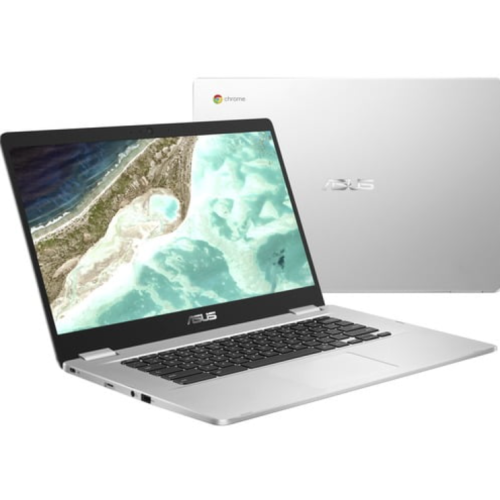 Refurbished Asus Chromebook 15.6 FHD Laptop (Intel Celeron Dual-Core N3350, 4GB RAM, 32GB eMMC, Chrome OS, Intel HD Graphics 500) - C523NA-Q1-CB