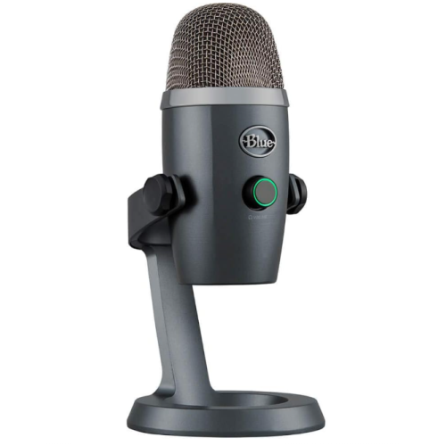 Logitech for Creators Blue Yeti Nano USB Microphone for Gaming, Streaming, Podcasting, Twitch, YouTube, Discord, Recording for PC and Mac, Plug &