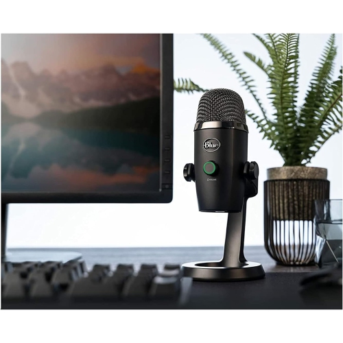 Microphone USB Blue Yeti Nano de Logitech For Creators pour les jeux, la diffusion en continu, les baladoémissions, Twitch, YouTube Discord,