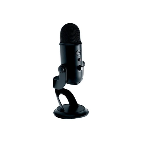 Blue Yeti Blackout & PlayerUnknown's Battlegrounds USB Microphone - Black