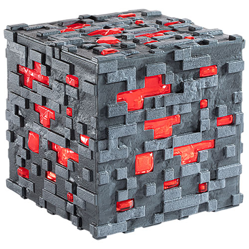 The Noble Collection Minecraft Redstone Ore - Illuminating Collector Replica