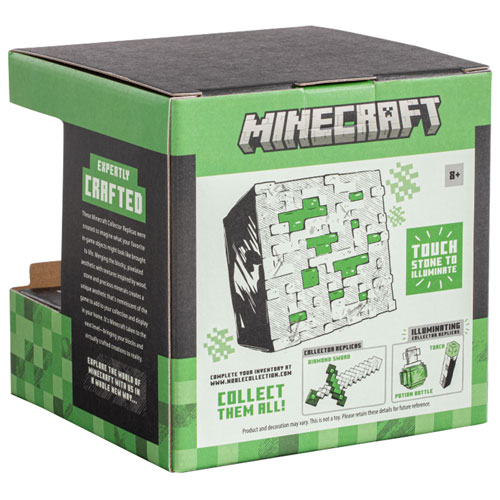 The Noble Collection Minecraft Redstone Ore - Illuminating Collector Replica